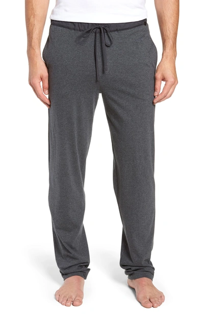 Shop Hanro Night & Day Knit Lounge Pants In Enigma Melange