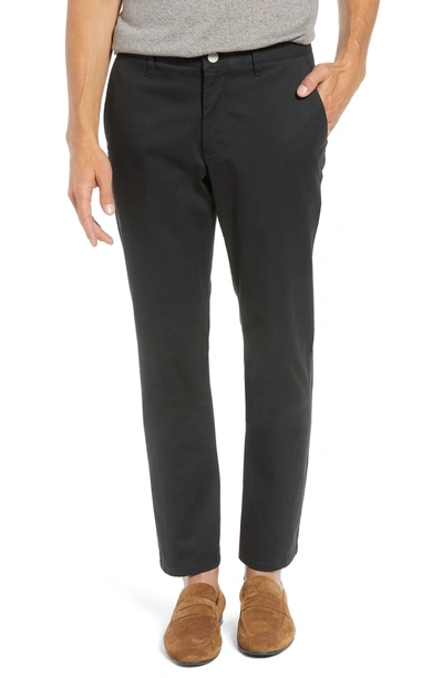 Bonobos Straight Leg Stretch Washed Chinos In Jet Black | ModeSens