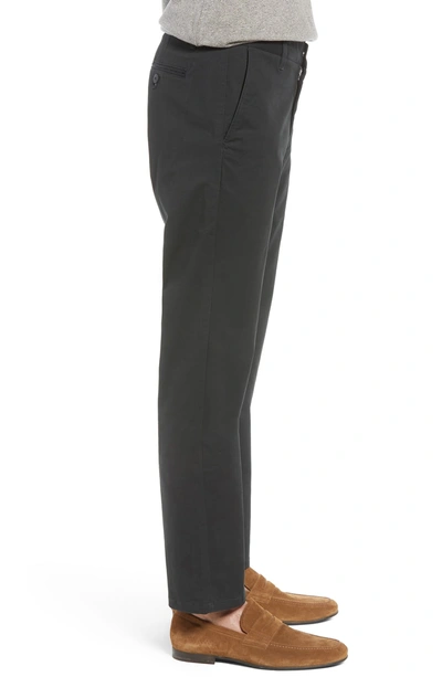 Bonobos Straight Leg Stretch Washed Chinos In Jet Black | ModeSens