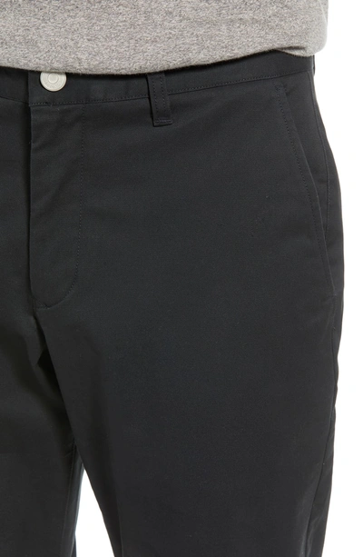 Bonobos Straight Leg Stretch Washed Chinos In Jet Black | ModeSens