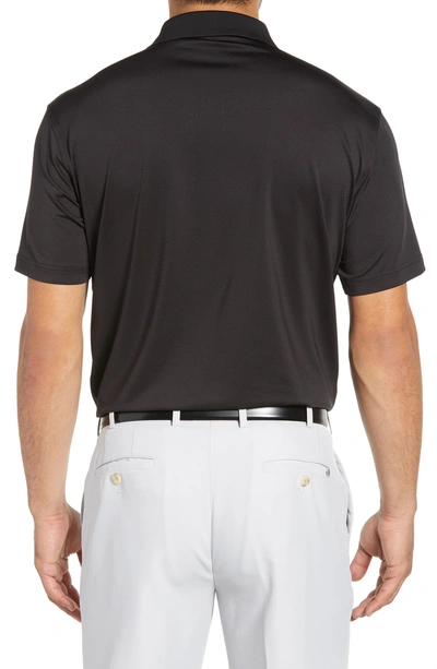 Shop Peter Millar Stretch Jersey Performance Polo In Black