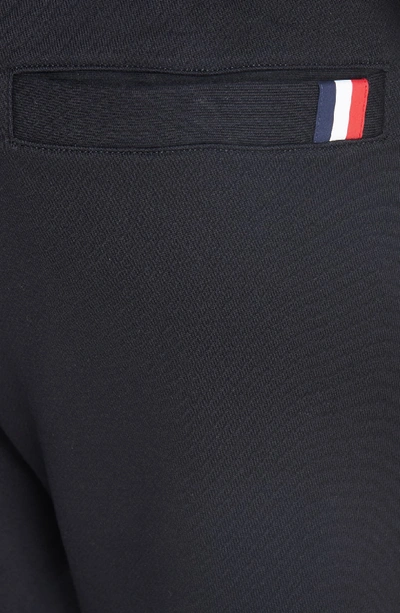 Shop Moncler Cotton Sweatpants In Black