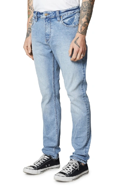 Shop Rolla's Tim Slim Fit Jeans In Classic Crush