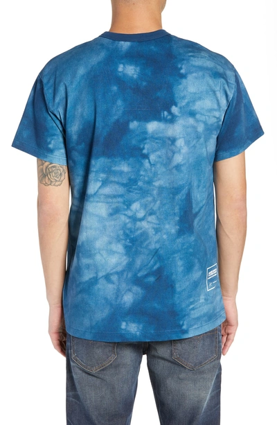 Shop G-star Raw G-star Cyrer Waterfall Loose T-shirt In Teal Blue