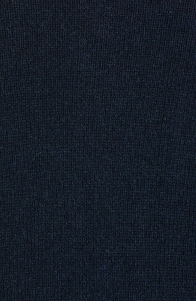 Shop Ben Sherman Regular Fit Quarter Zip Sweater In Navy