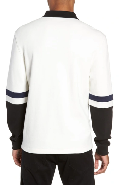 Fred Perry Sports Authentic 90s Logo Rugby Sweat In White - White | ModeSens