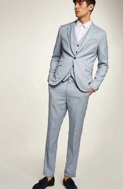 Shop Topman Classic Fit Suit Jacket In Blue