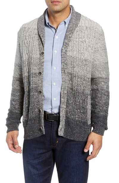 Shop Tommy Bahama Cerro Alto Cardigan In Steel Wool