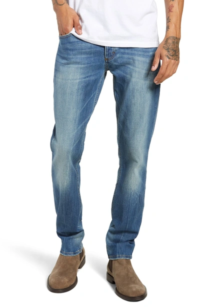 Shop Wrangler Larston Slim Fit Jeans In Vintage Indigo