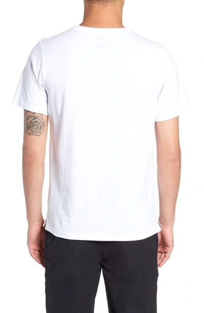 Shop Native Youth Placement Print T-shirt In White