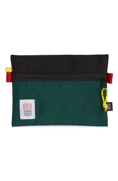 Shop Topo Designs Topo Designs Accessory Bag In Black/forest