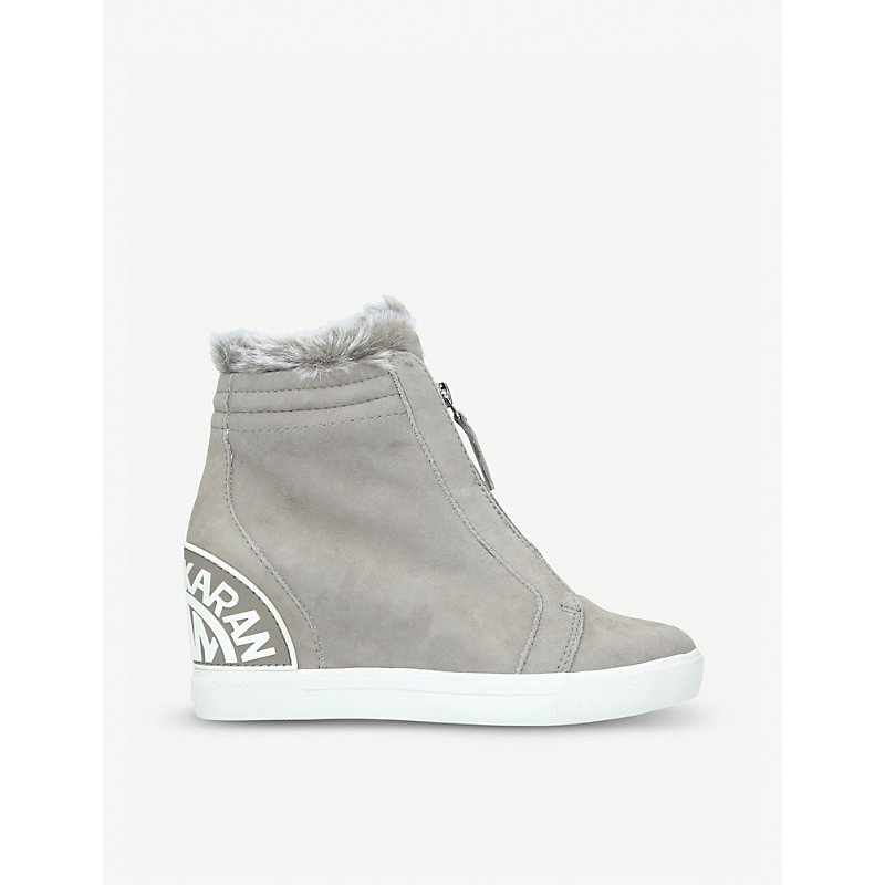 dkny connie wedge sneaker