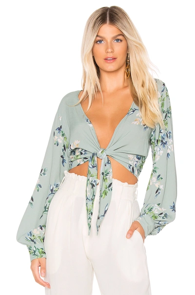 Shop Flynn Skye Allie Top In Brush Stroke