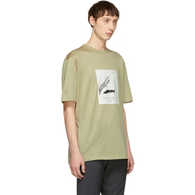 Shop Lanvin Beige Natural Pain Killer Me T-shirt In 07.lt.beige