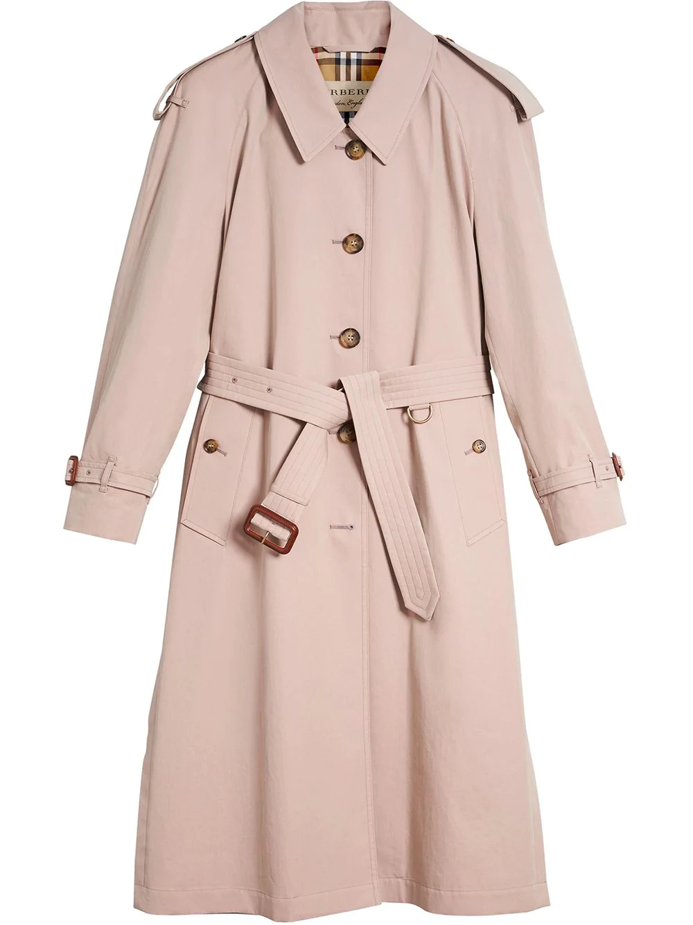 burberry pink trench coat
