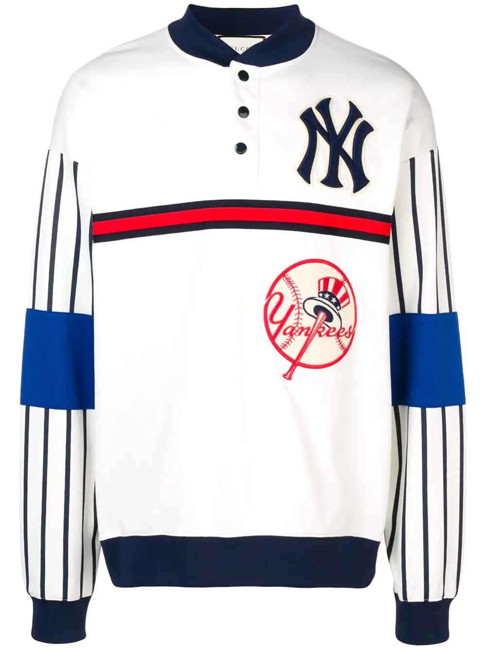 Gucci Sweatshirt With New York Yankees Patch™ - White | ModeSens