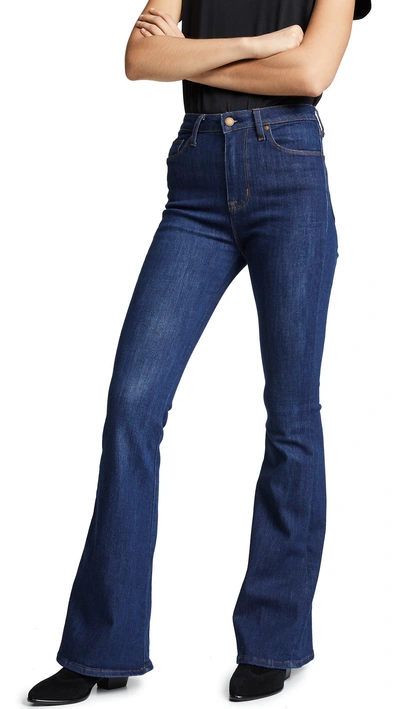 Shop Hudson Holly High Rise Flare Jeans In Gaines