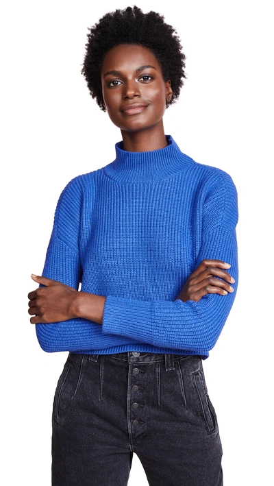 Shop Knot Sisters Libby Sweater In Royal Blue