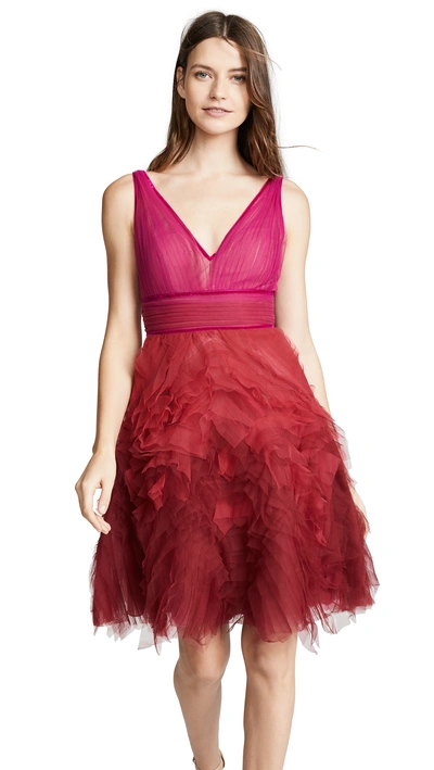 Ombre Cocktail Dress