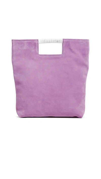 Shop Oliveve Reid Wrapped Handle Bag In Lilac