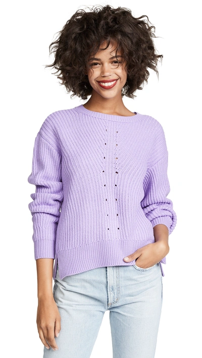 Shop Parker Ronnie Sweater In Lavender