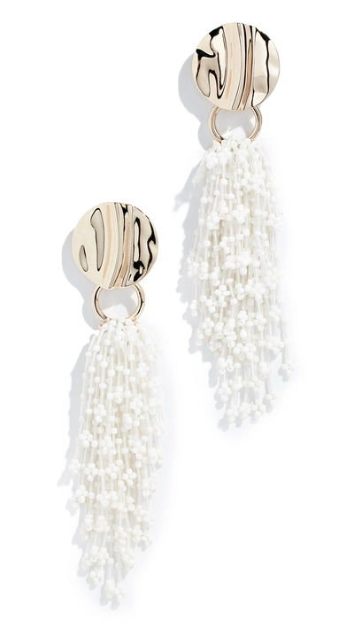 Shop 3.1 Phillip Lim / フィリップ リム Cascading Beaded Earrings In White