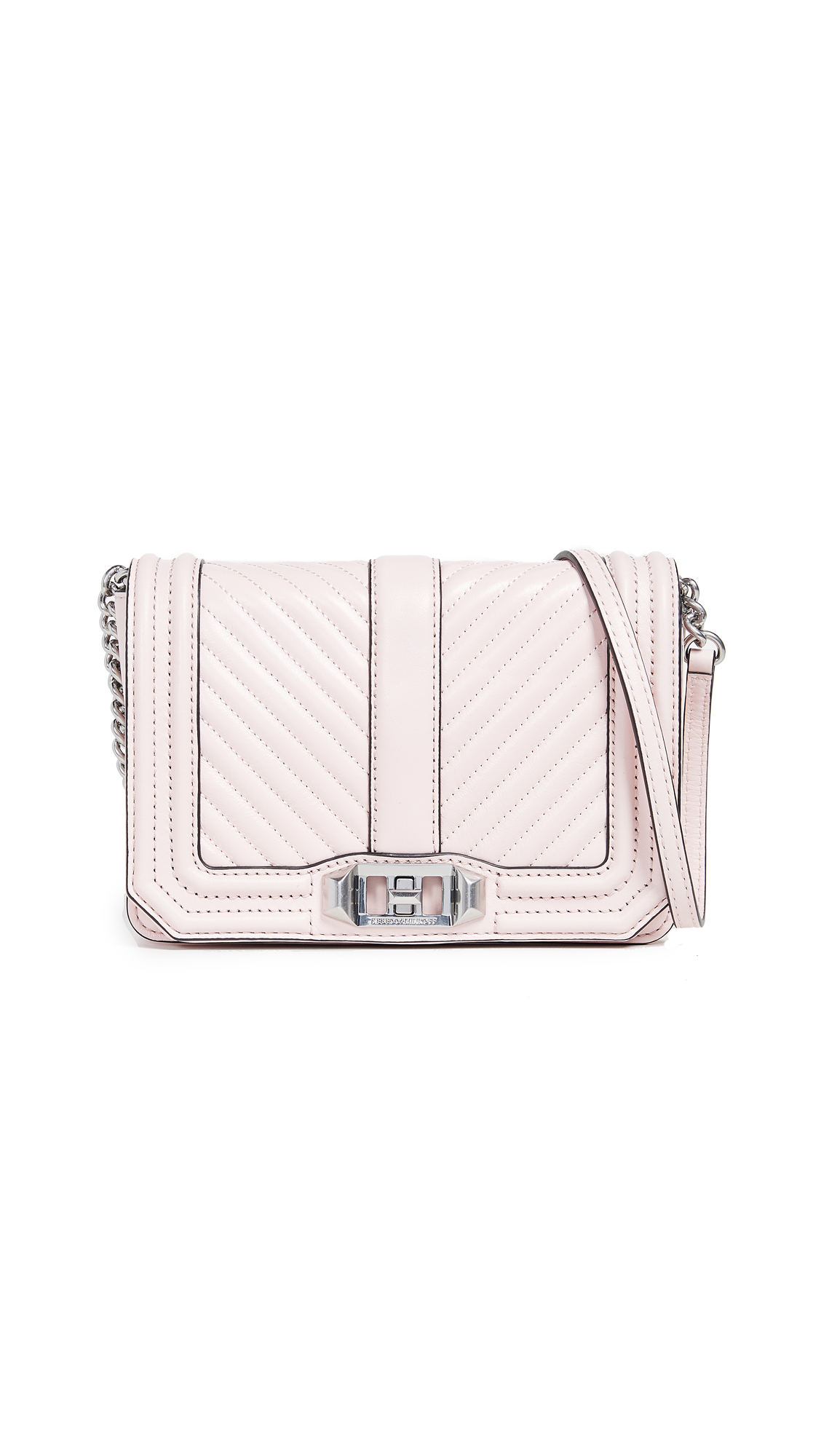 rebecca minkoff chevron quilted small love crossbody bag