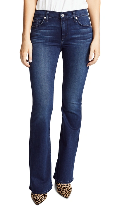 Shop 7 For All Mankind Ali Highrise Flare Jeans In B(air) Varnish
