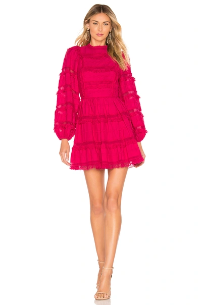 Shop Ulla Johnson Amour Dress In Pink. In Fuchsia