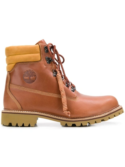 Shop Timberland 6 Inch 640 Below Ankle Boots In Brown