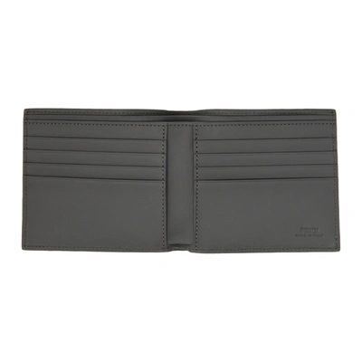 Shop Fendi Grey And Multicolor Forever  Bifold Wallet In F0kq9 Gryml