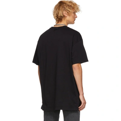 Shop Vetements Black Flag T-shirt In Blackwhite