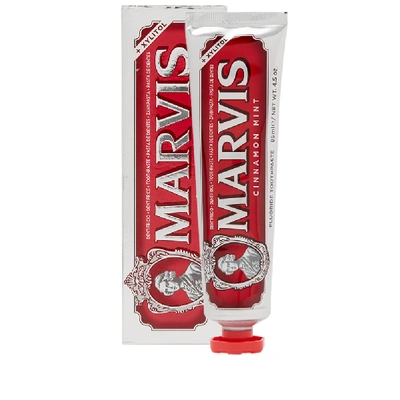 Shop Marvis Cinnamon Mint Toothpaste In N/a