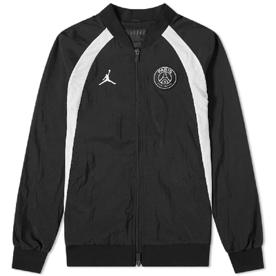 Nike Jordan X Paris Saint-germain Aj1 Jacket In Black | ModeSens