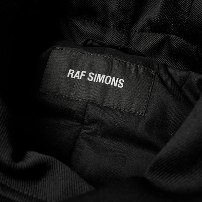 Shop Raf Simons Padded Parka In Black