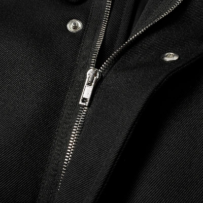 Shop Raf Simons Padded Parka In Black