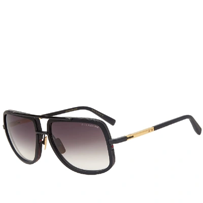 Shop Dita Mach-one Sunglasses In Black