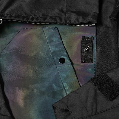 Shop Stone Island Shadow Project Scarabeo Stealth Parka In Black