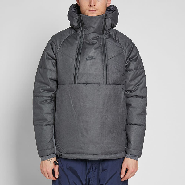 nike tech pack down popover jacket