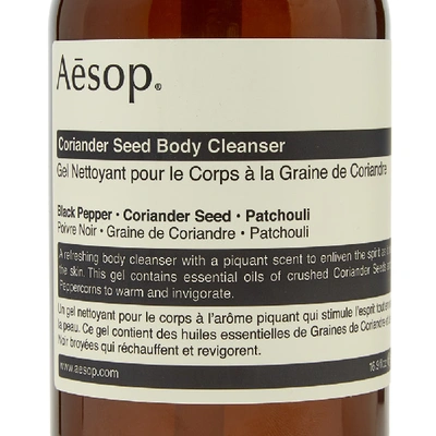 Shop Aesop Coriander Seed Body Cleanser In N/a