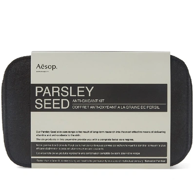 Shop Aesop Parsley Seed Anti-oxidant Kit In N/a