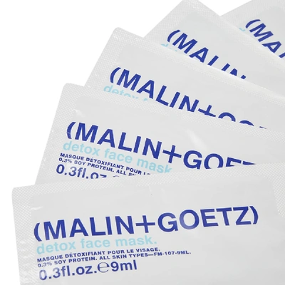 Shop Malin + Goetz Detox Face Mask Travel Set In N/a