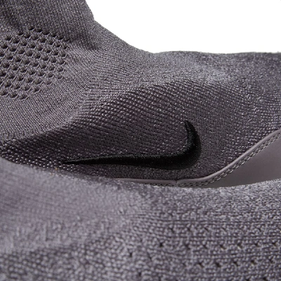 Shop Nike Rise React Flyknit In Grey