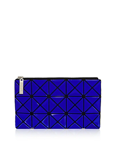 Shop Bao Bao Issey Miyake Prism Flat Pouch In Deep Blue