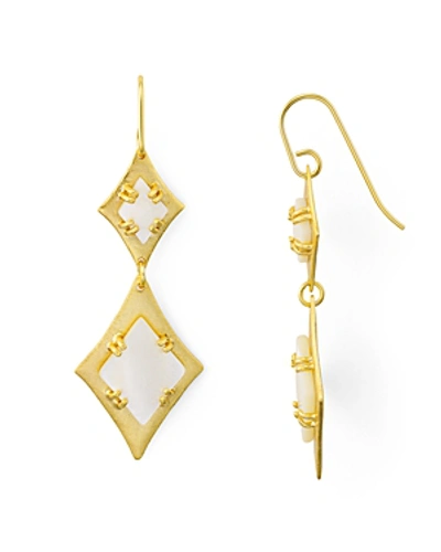 Shop Stephanie Kantis Architype Drop Earrings In Gold