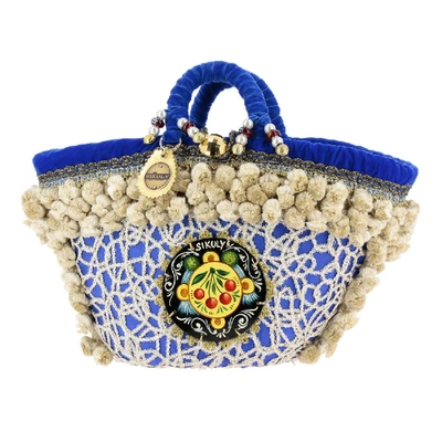 Shop Sikuly Handbag Shoulder Bag Women  In Royal Blue