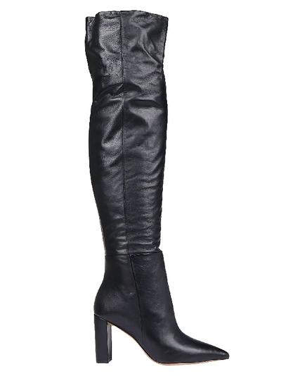 Shop Alexandre Birman Anna Boots 90 In Black