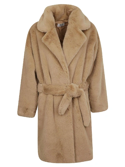 Shop Betta Corradi Belted Coat In Cammello