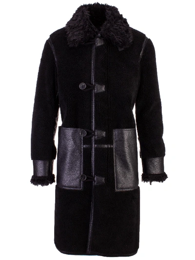 Shop Stella Mccartney Coat In Nero