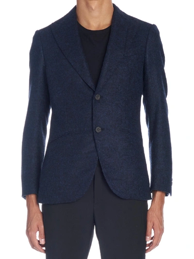 Shop Maurizio Miri Jacket In Blue